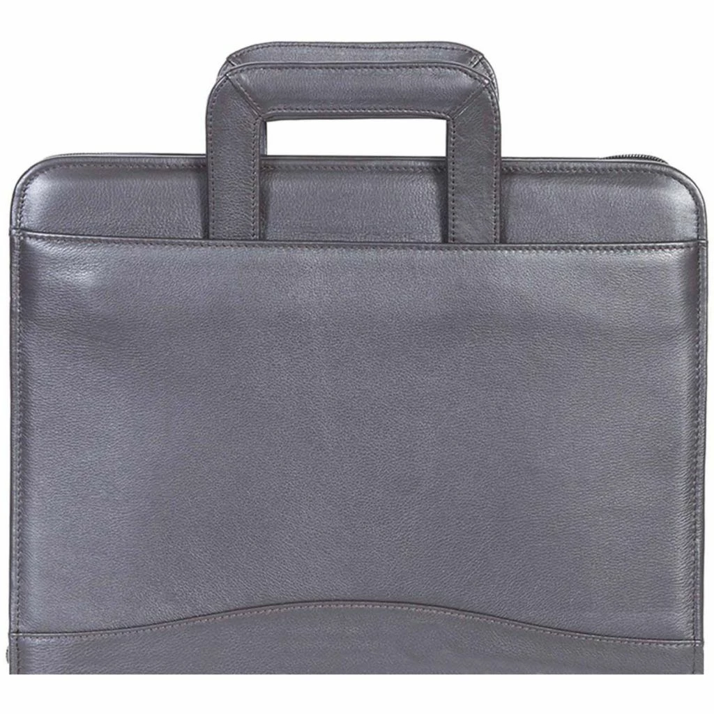 Scully Leather Genuine Leather 3-Ring Zip Binder with Drop Handles, 96Z-11-25-F 3 Scully Leather Genuine Leather 3-Ring Zip Binder with Drop Handles, 96Z-11-25-F