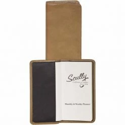 Scully Leather Genuine Leather Pocket Weekly Planner, 1008-06-26-F