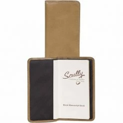 Scully Leather Genuine Leather Pocket Notebook, 1008B-06-26-F