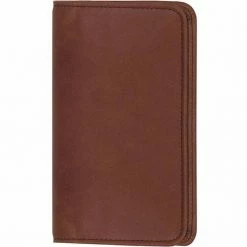 Scully Genuine Leather Pocket Notebook, 3 x 6 in. , 1008B-11-23-F