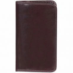 Scully Genuine Leather Pocket Notebook, 3 x 6 in. , 1008R-06-29-F