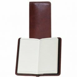 Scully Leather Genuine Leather Pocket Notebook, 1008R-06-30-F