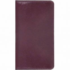 Scully Genuine Leather Pocket Notebook, 3 x 6 in. , 1008R-06-39-F