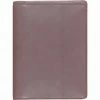 Scully Genuine Leather Desk Size Weekly Planner, 5.5 x 7.75 in. , 1045-11-25-F