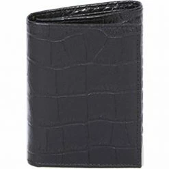 Scully Genuine Leather Trifold Wallet with ID Window, 2000W-0-43-F