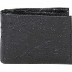Scully Slim Genuine Leather Billfold Wallet with ID Window, 2005W-0-51-F