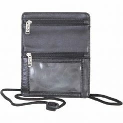 Scully Genuine Leather Airport ID Holder, 43-11-24-F