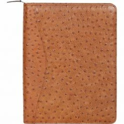Scully Leather Genuine Leather Zip Letter Pad