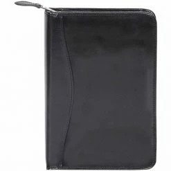 Scully Leather Genuine Leather Junior Zip Padfolio, 5019Z-06-24-F