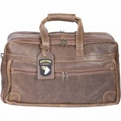 Scully Lamb Leather Duffel Bag