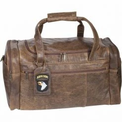 Scully Lamb Leather Duffle Bag