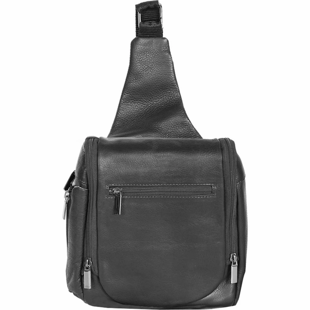 Scully Soft Plonge Leather Travel Sling Bag, 833-11-24-F 3 Scully Soft Plonge Leather Travel Sling Bag, 833-11-24-F