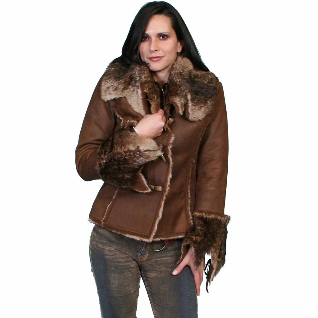 Scully Honey Creek Women's Soft and Luxurious Faux-Fur Jacket, 8010-JVA-XXL 3 Scully Honey Creek Women's Soft and Luxurious Faux-Fur Jacket, 8010-JVA-XXL